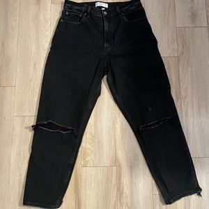 Abercrombie & Fitch Black High Rise Women Jeans